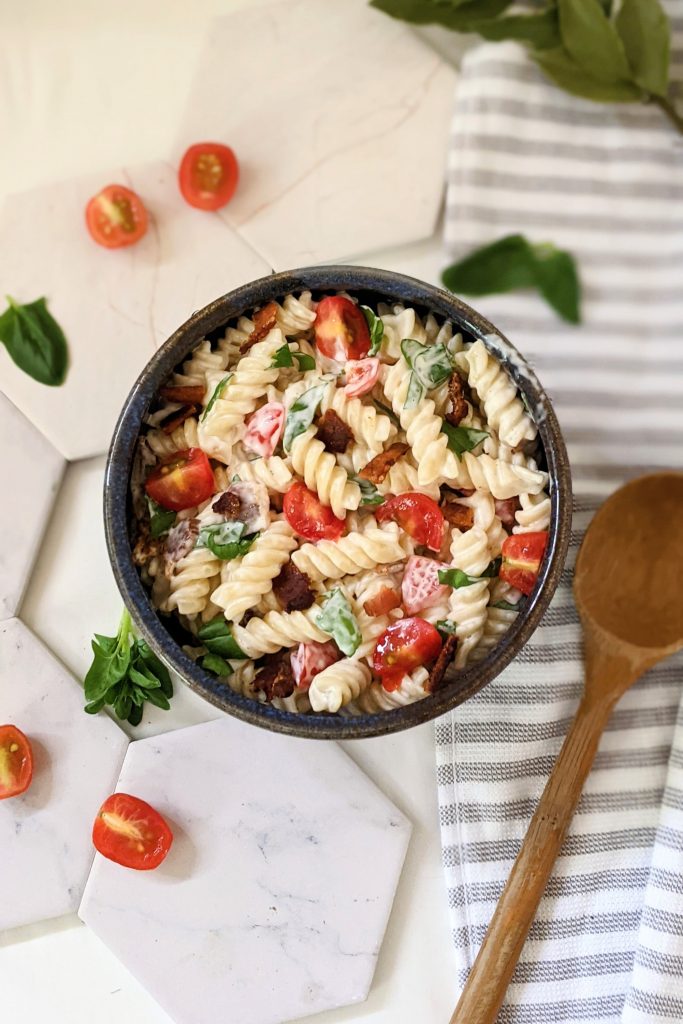 blt pasta salad with ranch dressing recipe