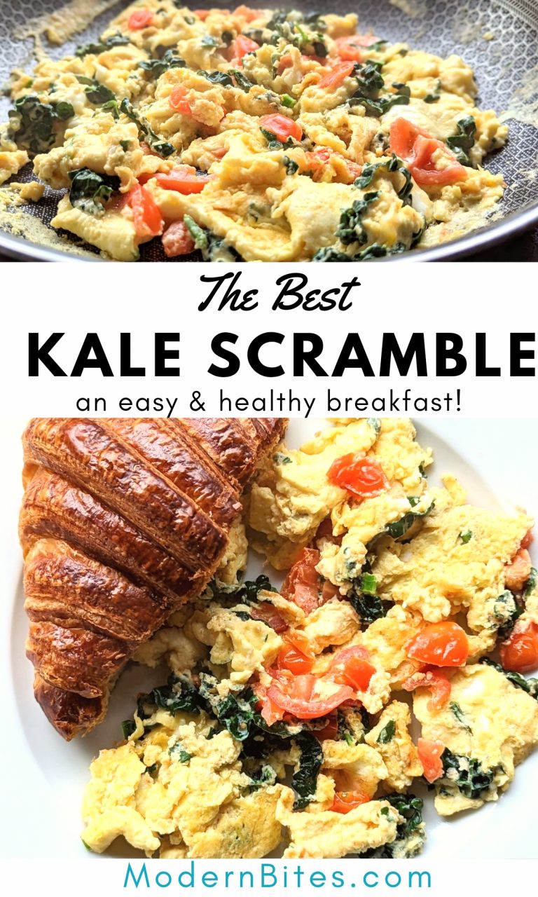 Kale Scrambled Eggs Recipe - Modern Bites