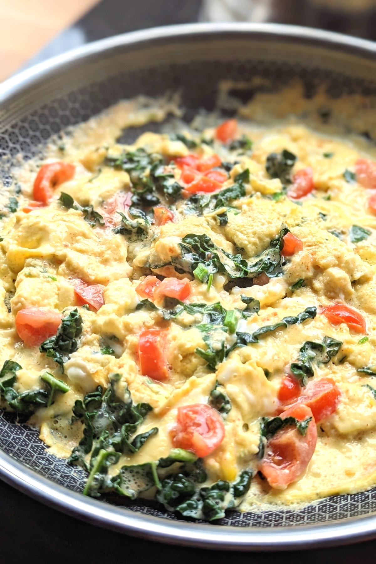 kale egg recipes healthy viral kale recipe with eggs tomatoes and parsley cayenne pepper and butter