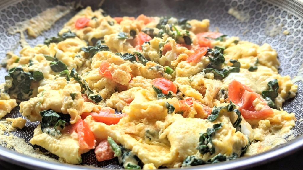Kale Scrambled Eggs Recipe Modern Bites