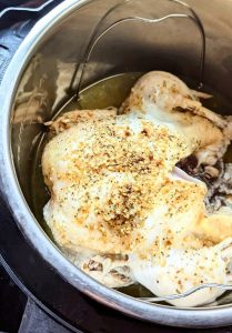 Instant Pot Whole Chicken and Potatoes Recipe