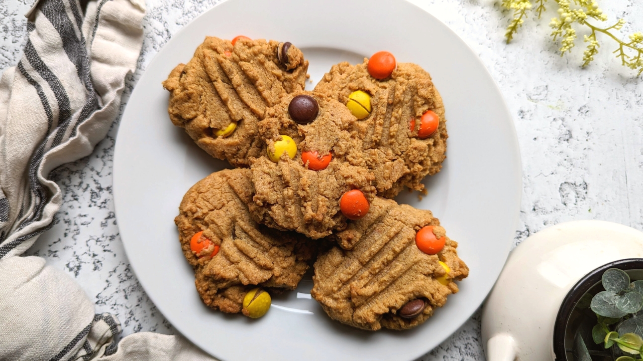 cookies with reeses pieces bites easy treats for kids to make