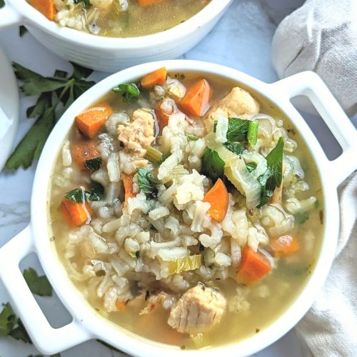 instant pot chicken and rice soup recipe healthy dairy free rice soup pressure cooker chicken ideas