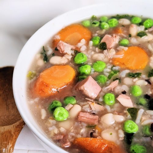 turkey and bean soup recipe thanksgiving soup with beans and leftover cooked turkey meat