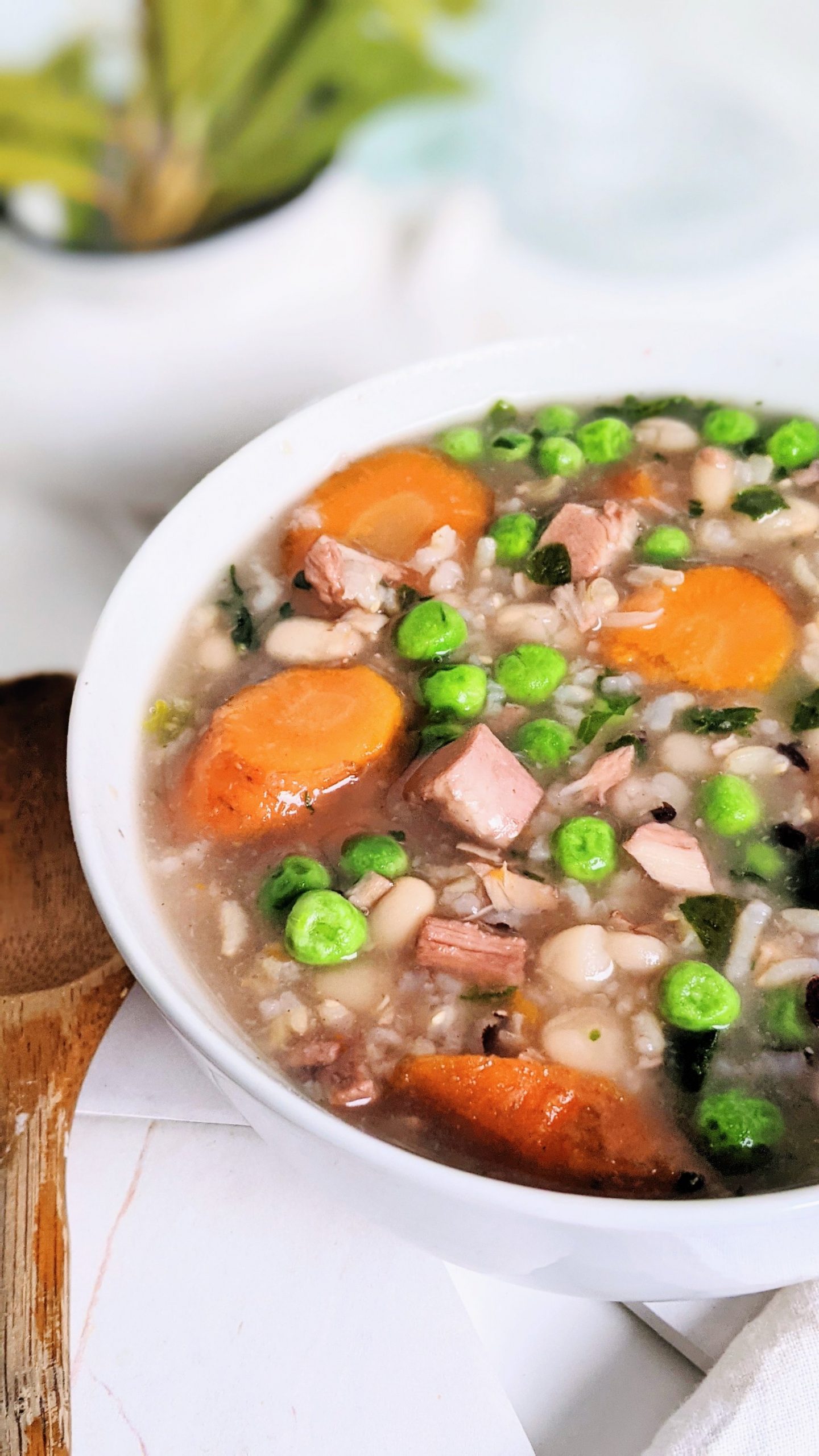 turkey and bean soup recipe thanksgiving soup with beans and leftover cooked turkey meat