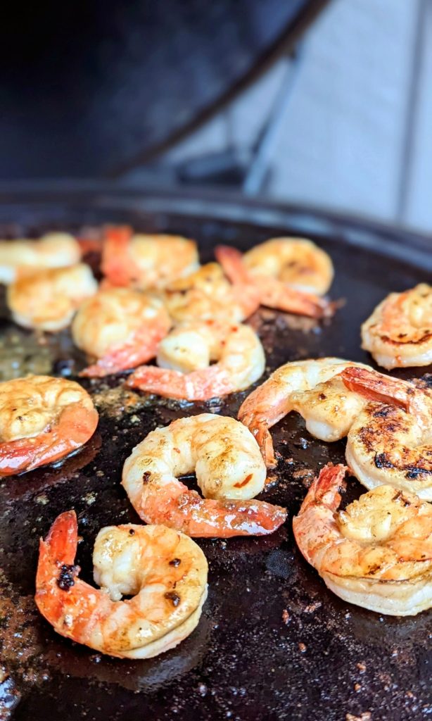 Cast Iron Shrimp Grill and Serving Pan