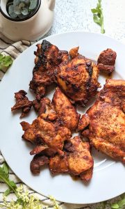 Oven Baked BBQ Chicken Thighs Recipe