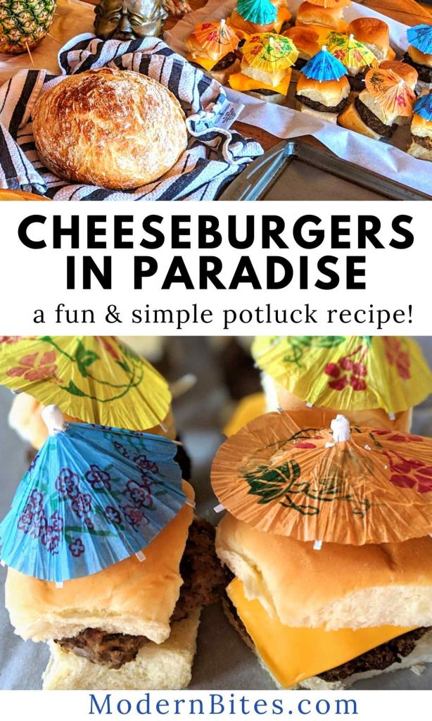 cheeseburgers in paradise recipe margaritaville party food idea tropical jimmy buffett recipes