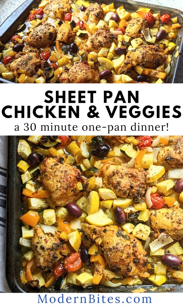 sheet pan chicken thighs and veggies recipe a 30 minute dinner one pan chicken recipe for the whole family - gluten free and clean eating recipe
