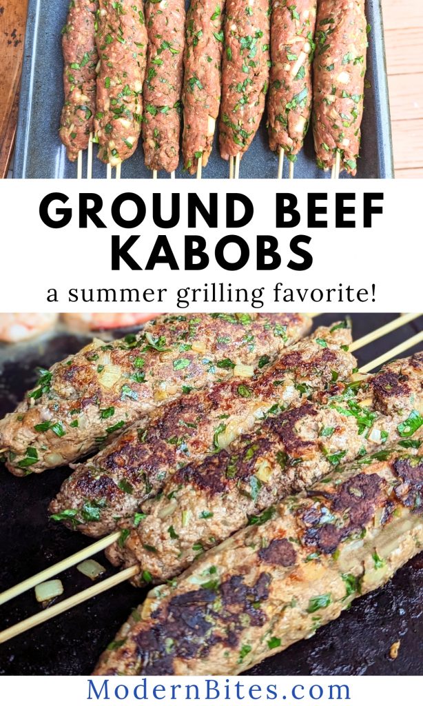 Ground Beef Kabobs (Kofta) Modern Bites