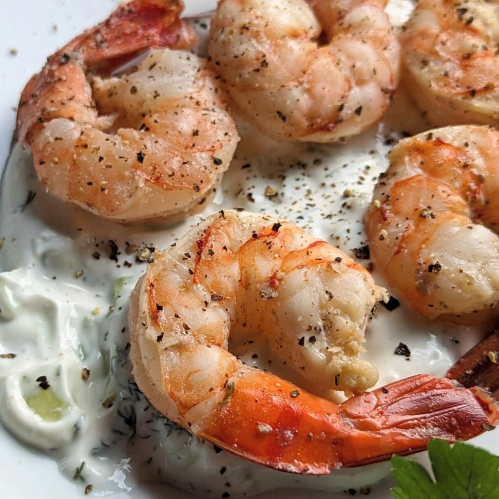 greek shrimp recipe easy lemon garlic shrimp with yogurt sauce creamy shrimp recipe with greek yogurt