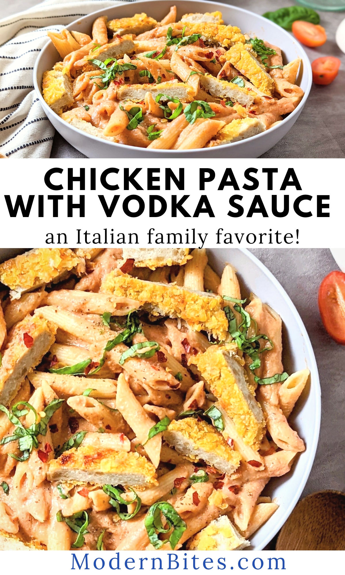 Chicken Pasta with Vodka Sauce Recipe Modern Bites