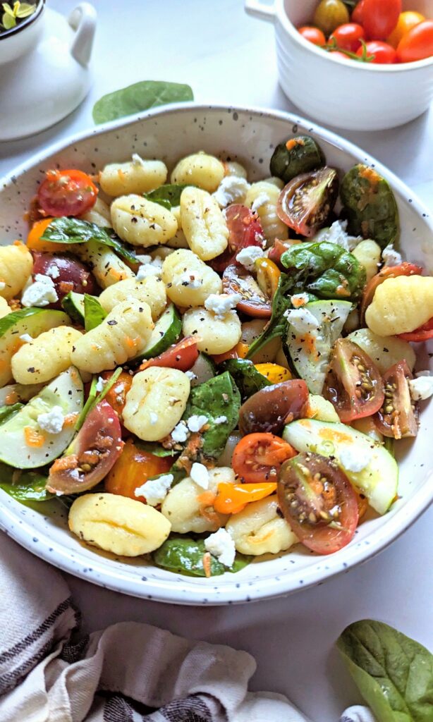 cold gnocchi recipes can i eat gnocchi cold easy salad with gnocchi salads with veggies and cheese