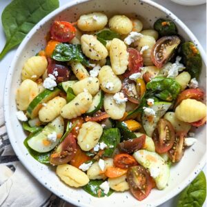 Gnocchi Pasta Salad Recipe (Vegetarian)