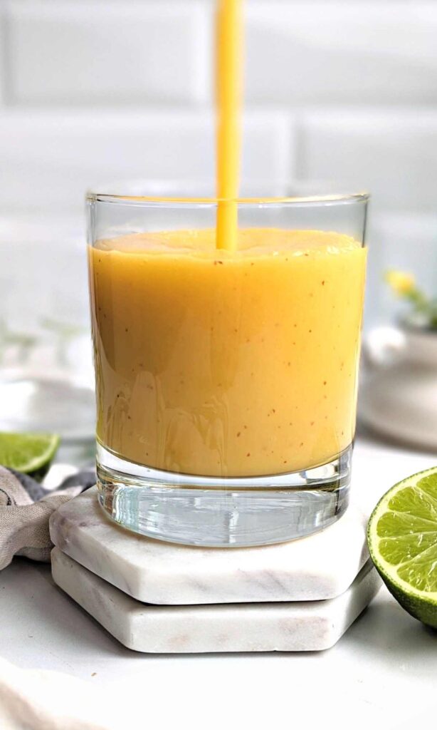 coconut water mango smoothie recipe vegan gluten free vegetarian breakfast ideas no cook raw vegan breakfasts