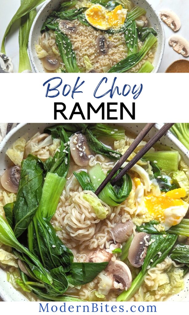 ramen noodles with bok choy soup recipe easy homemade wfh lunch ideas with veggies and noodles