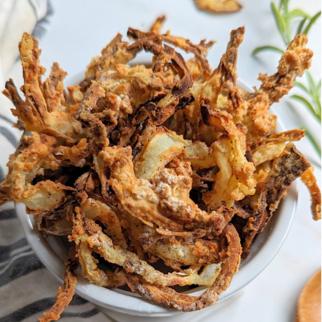 air fryer crispy onions recipe french fried onions in the air fryer