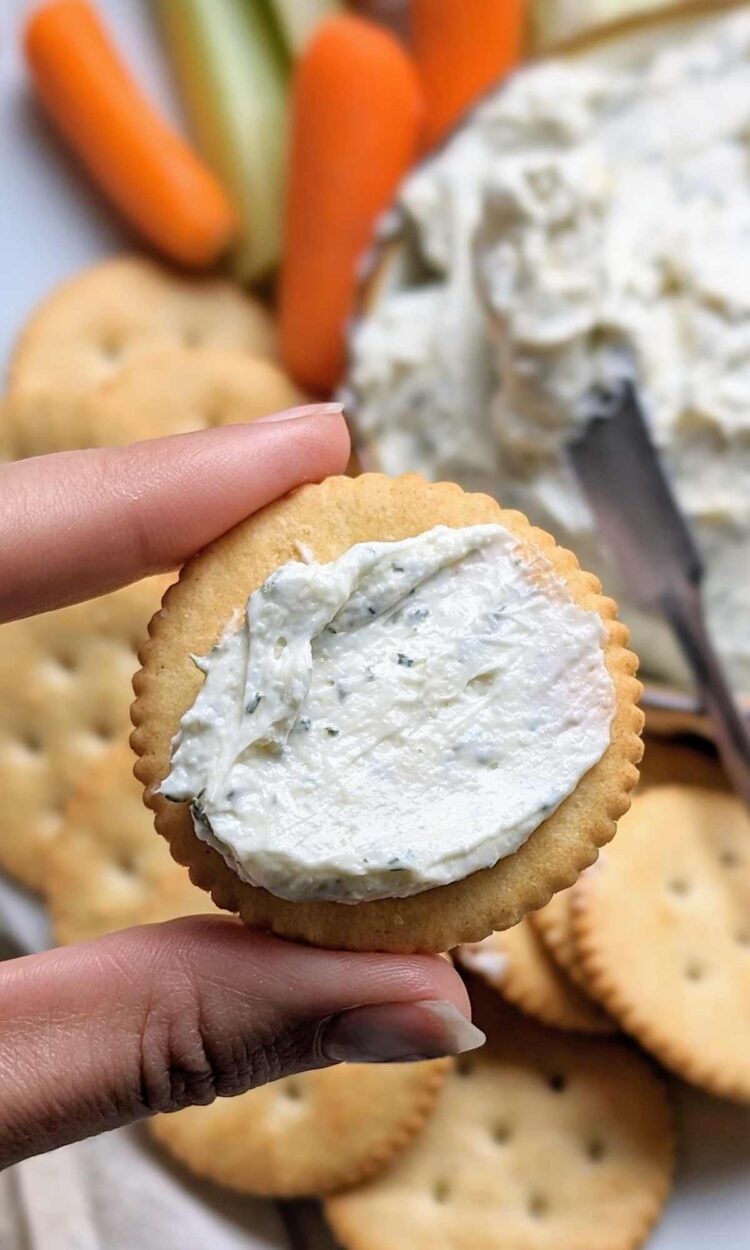 Cream Cheese Dip for Crackers Recipe Modern Bites