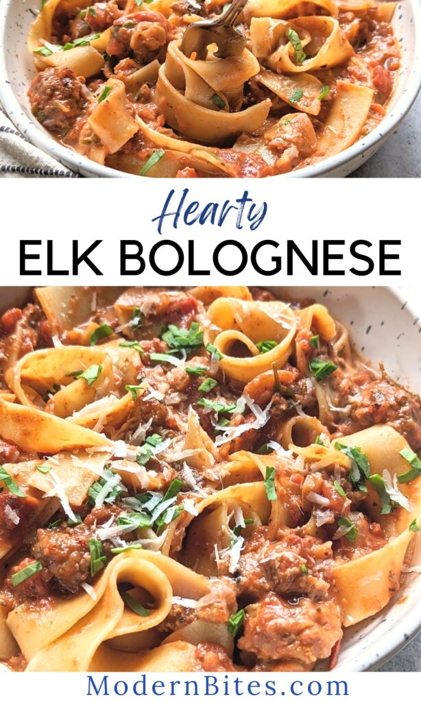 ground elk recipes easy pasta sauce with ground elk meat bolognese game meat recipes for winter or fall what to do with ground elk meat