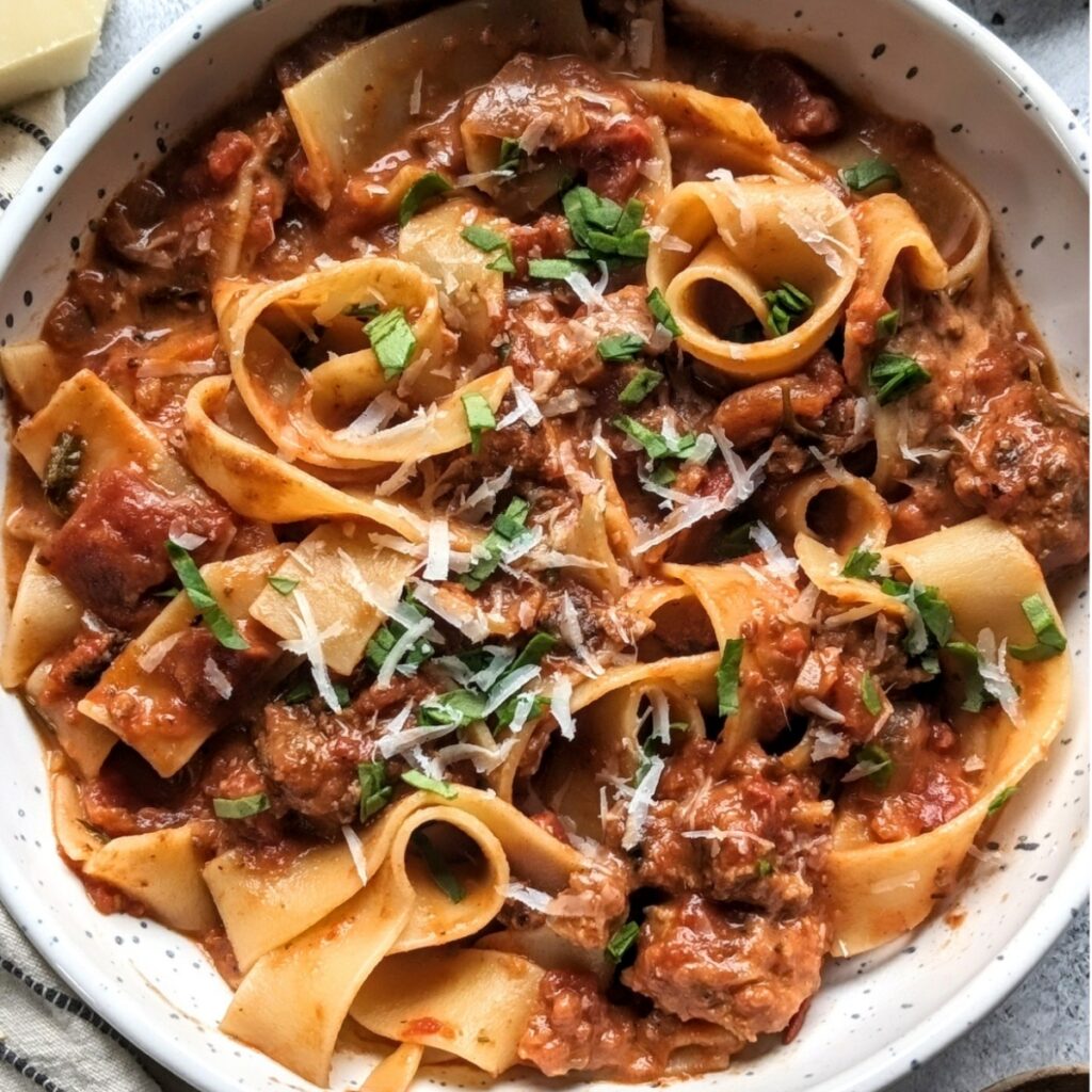 elk bolognese recipe easy elk meat sauce for pasta and noodles game meat pasta
