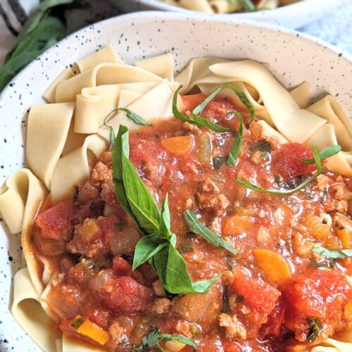 bolognese sauce with turkey easy lean bolognese without ground beef or pork Italian turkey recipes