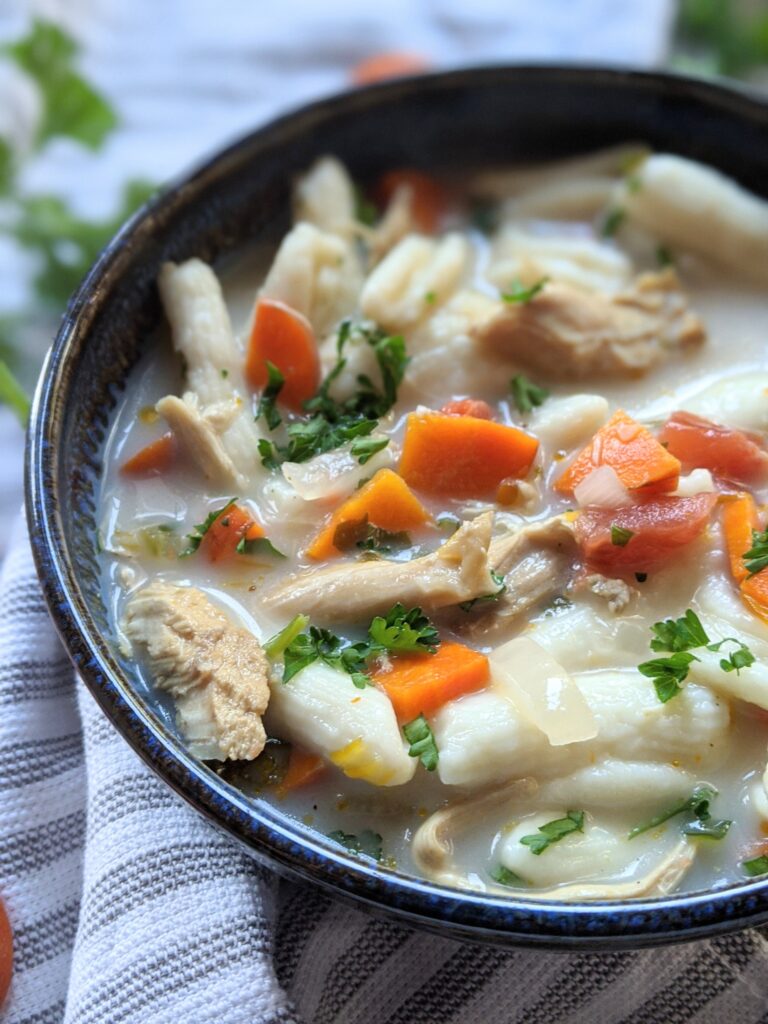 chicken-noodle-soup-recipe-with-coconut-milk-and-vegetables