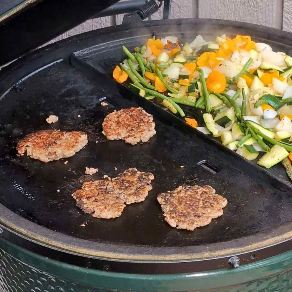 brisket burger patties on the grill easy homemade brisket smash burgers.