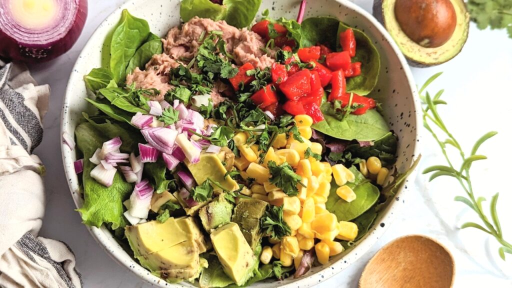 mexican-tuna-salad-recipe-with-greens