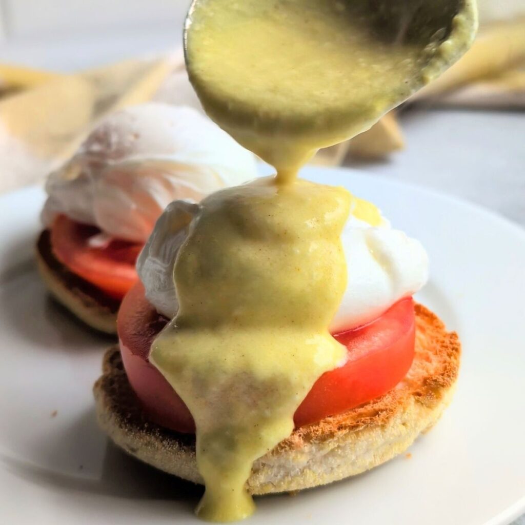 greek yogurt Hollandaise sauce recipe no egg yolks for breakfast