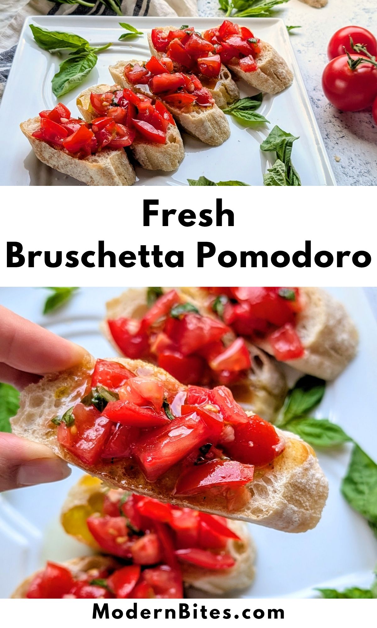 Copycat Olive Garden Bruschetta Recipe - Modern Bites