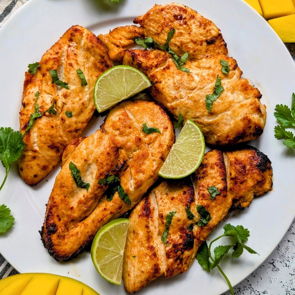 Air Fryer Mango Chicken Recipe